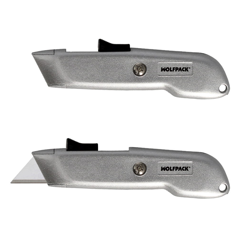 Cutter autoretractil con hoja acero SK5 5